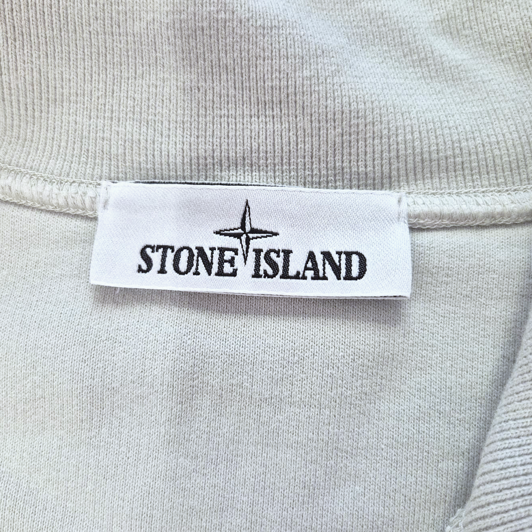 Stone Island Half-Zip Grey Knit (M)