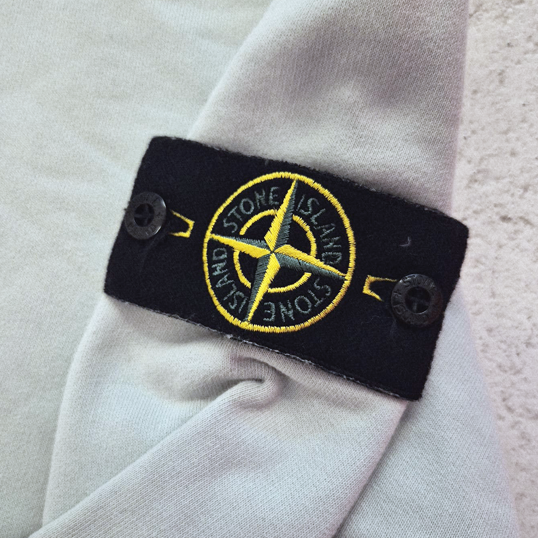 Stone Island Half-Zip Grey Knit (M)