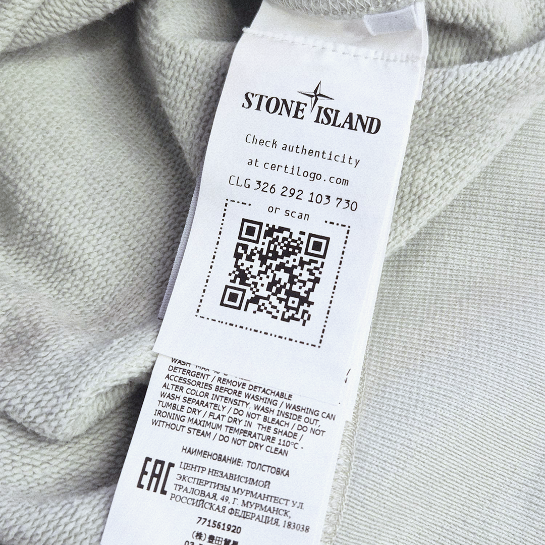 Stone Island Half-Zip Grey Knit (M)