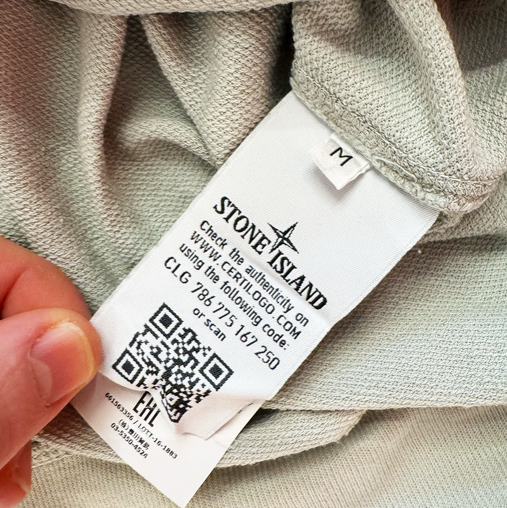 Stone Island Quarter Zipped Buttoned Sweater (M)