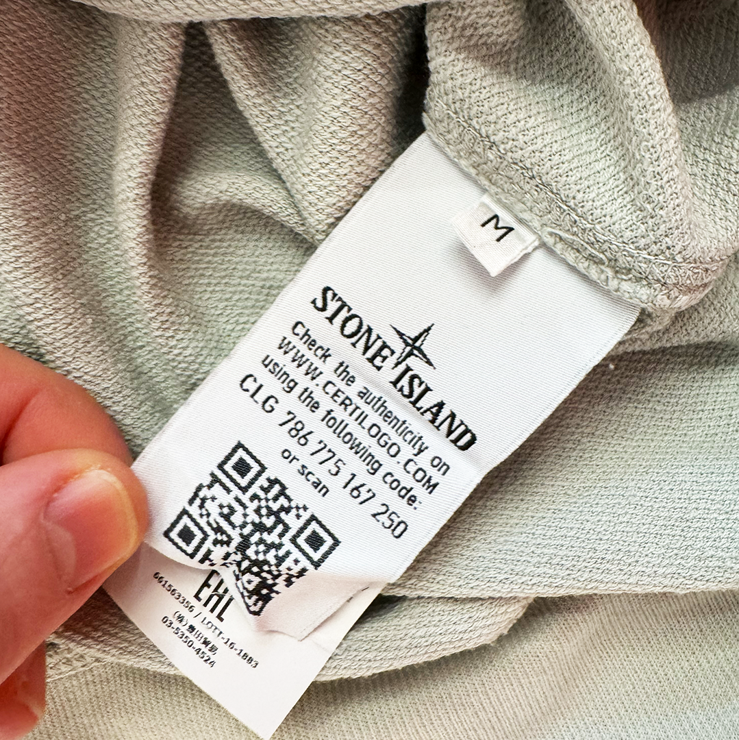 Stone Island Quarter Zipped Buttoned Sweater (M)