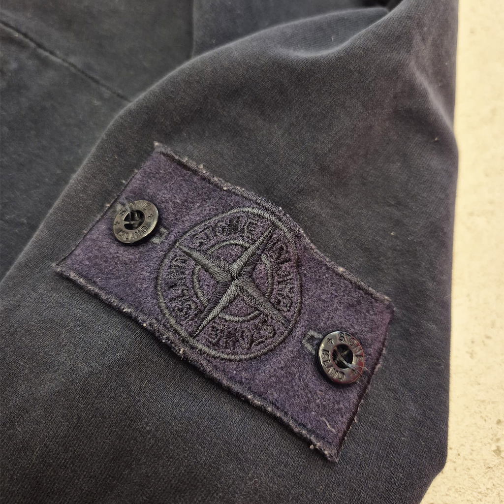 Stone Island Ghost Patch Marine Blue Pocket Sweater (S)