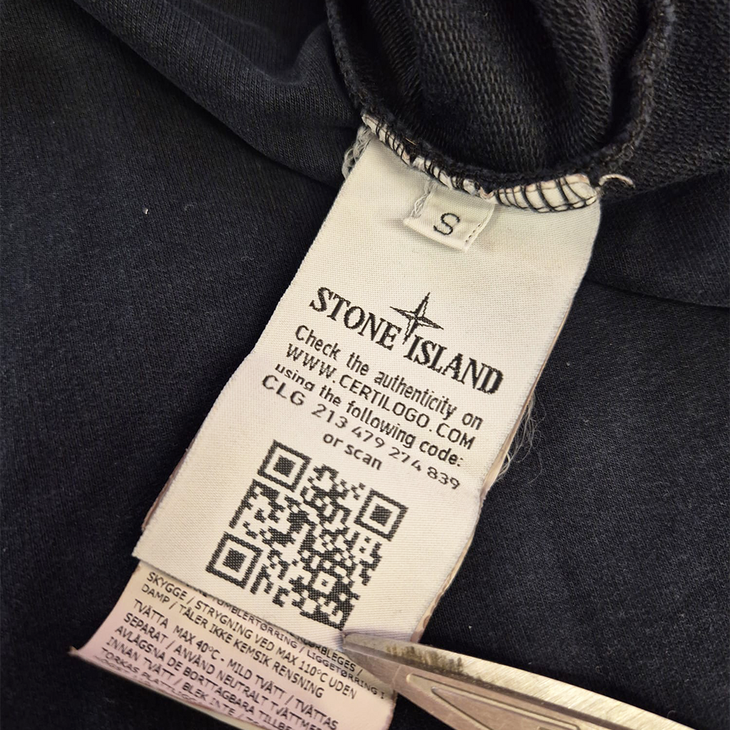 Stone Island Ghost Patch Marine Blue Pocket Sweater (S)