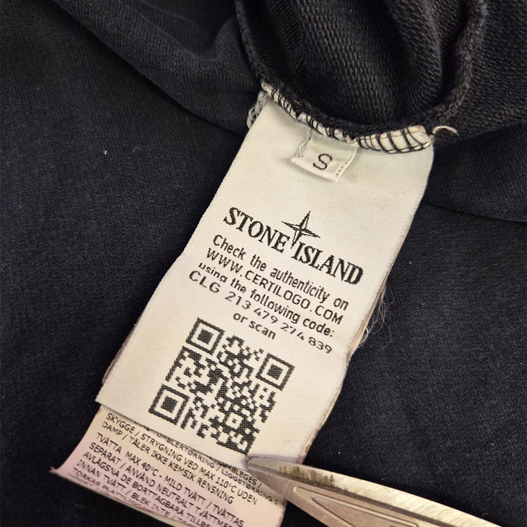Stone Island Ghost Patch Marine Blue Pocket Sweater (S)