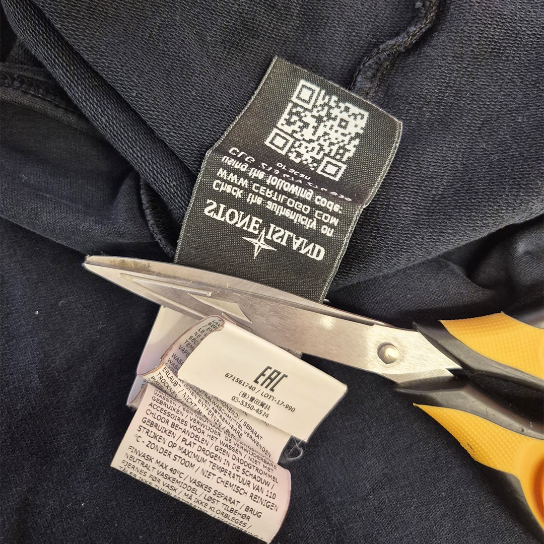 Stone Island Ghost Patch Marine Blue Pocket Sweater (S)