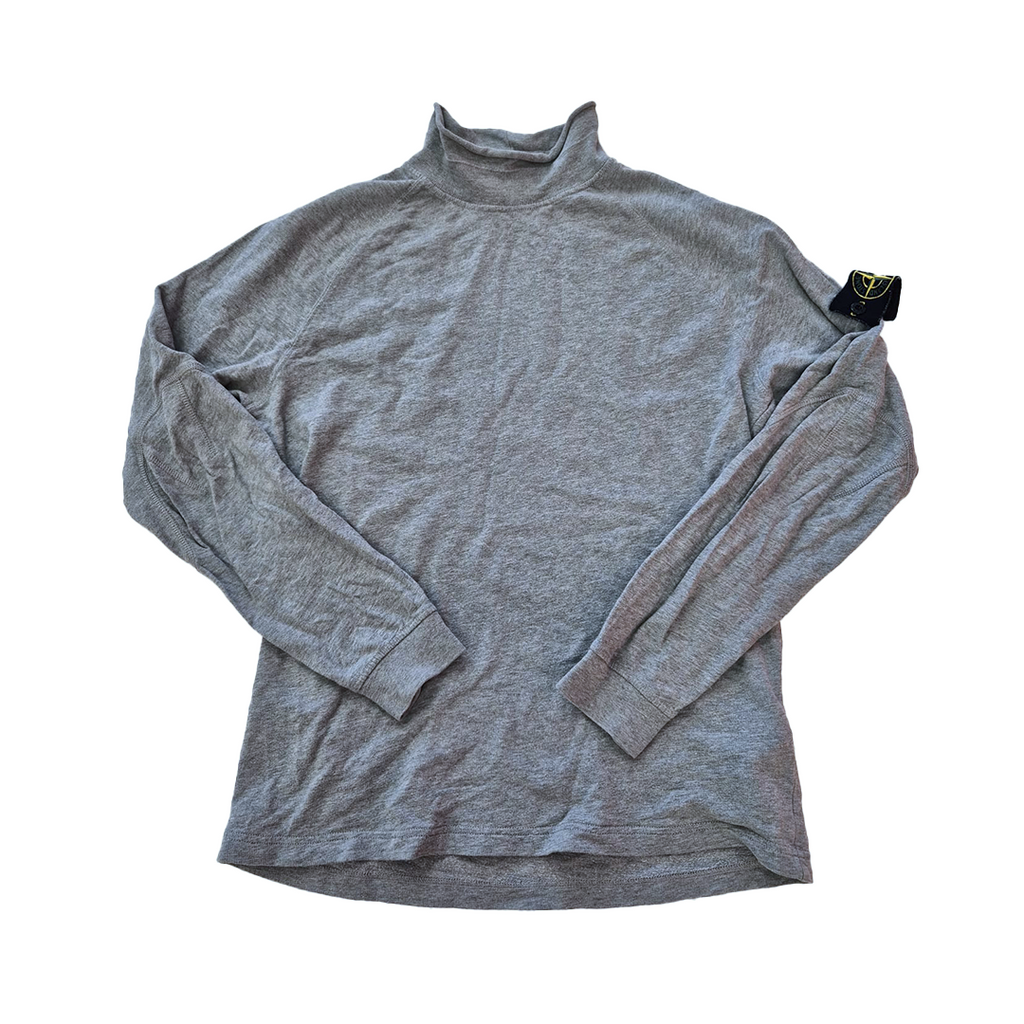 Stone Island Light Grey Turtleneck Sweater (S)