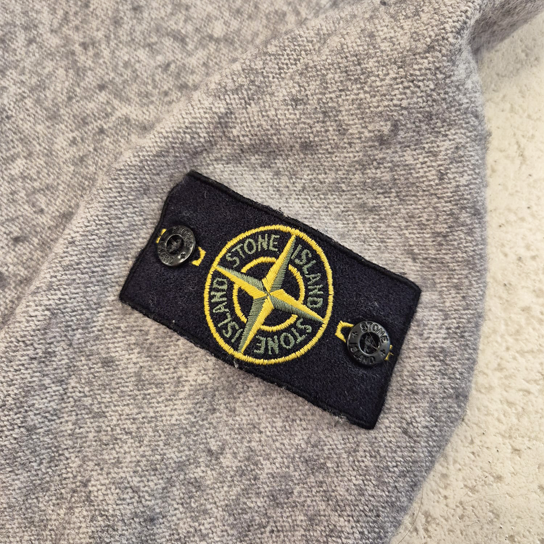Stone Island Wool Grey Sweater (S)