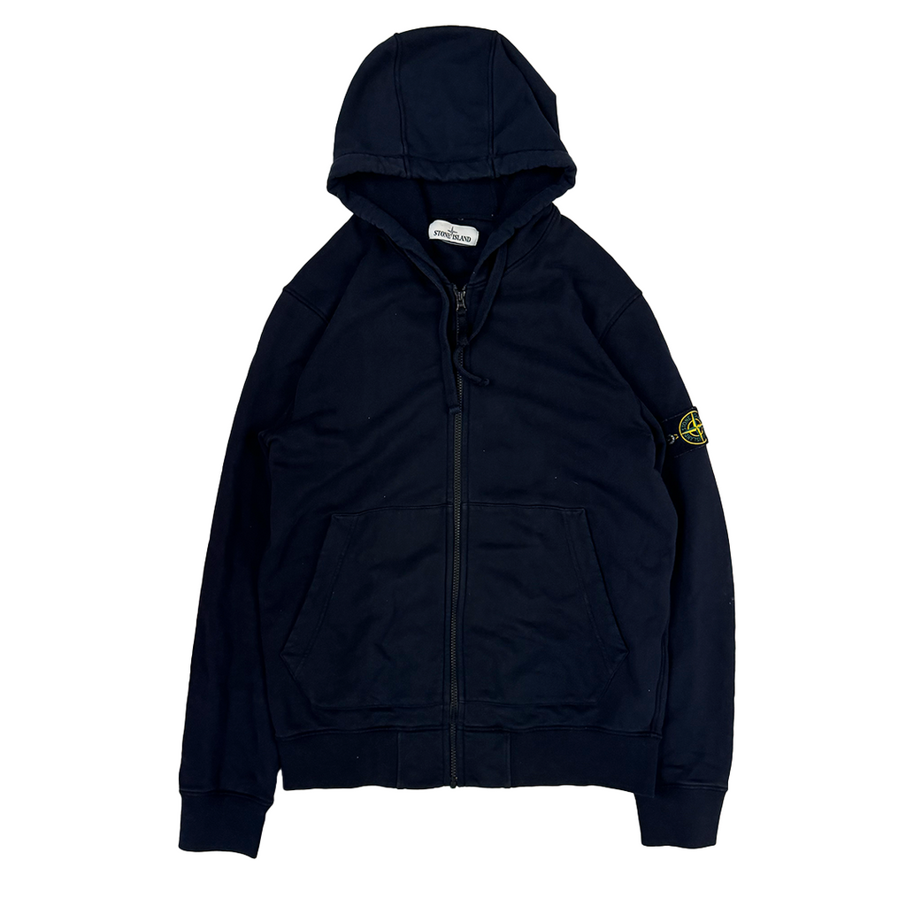 Stone Island Dark Blue Hoodie (L)