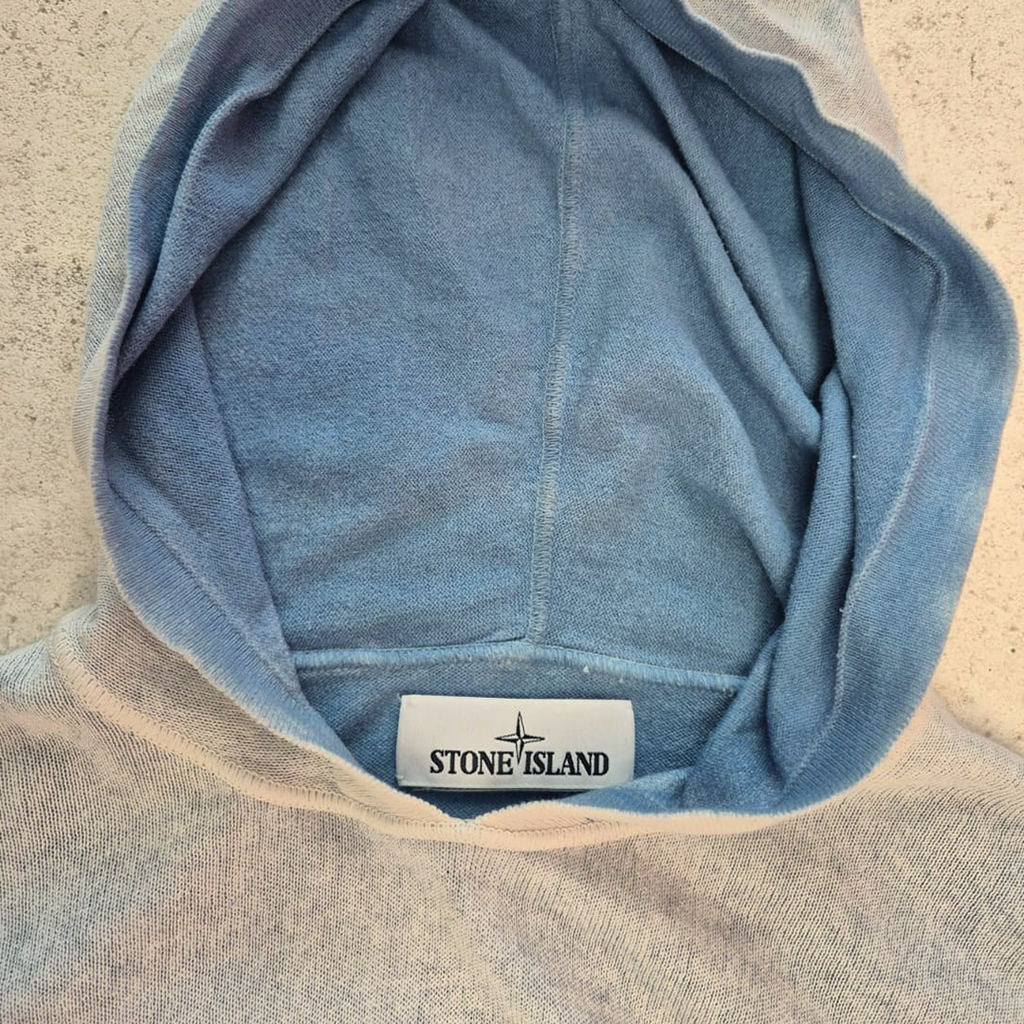 Stone Island Blue Light Hoodie (M)
