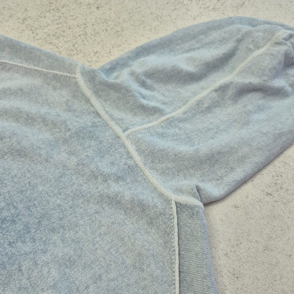 Stone Island Blue Light Hoodie (M)