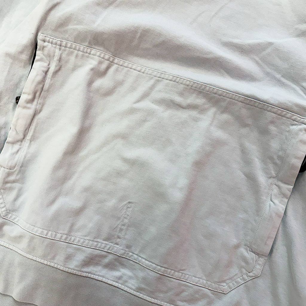 Stone Island Middle Pocket Light Blue Sweater (XXL)