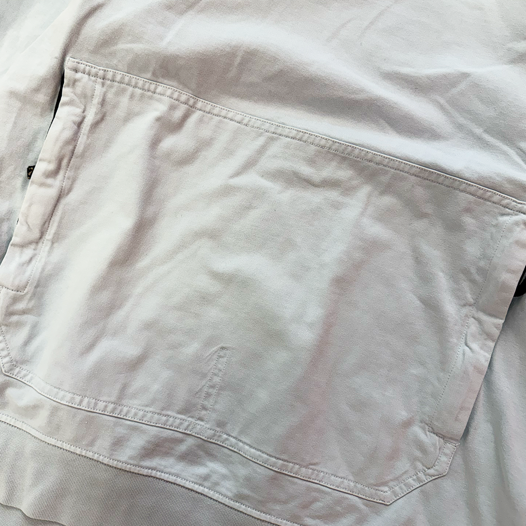 Stone Island Middle Pocket Light Blue Sweater (XXL)