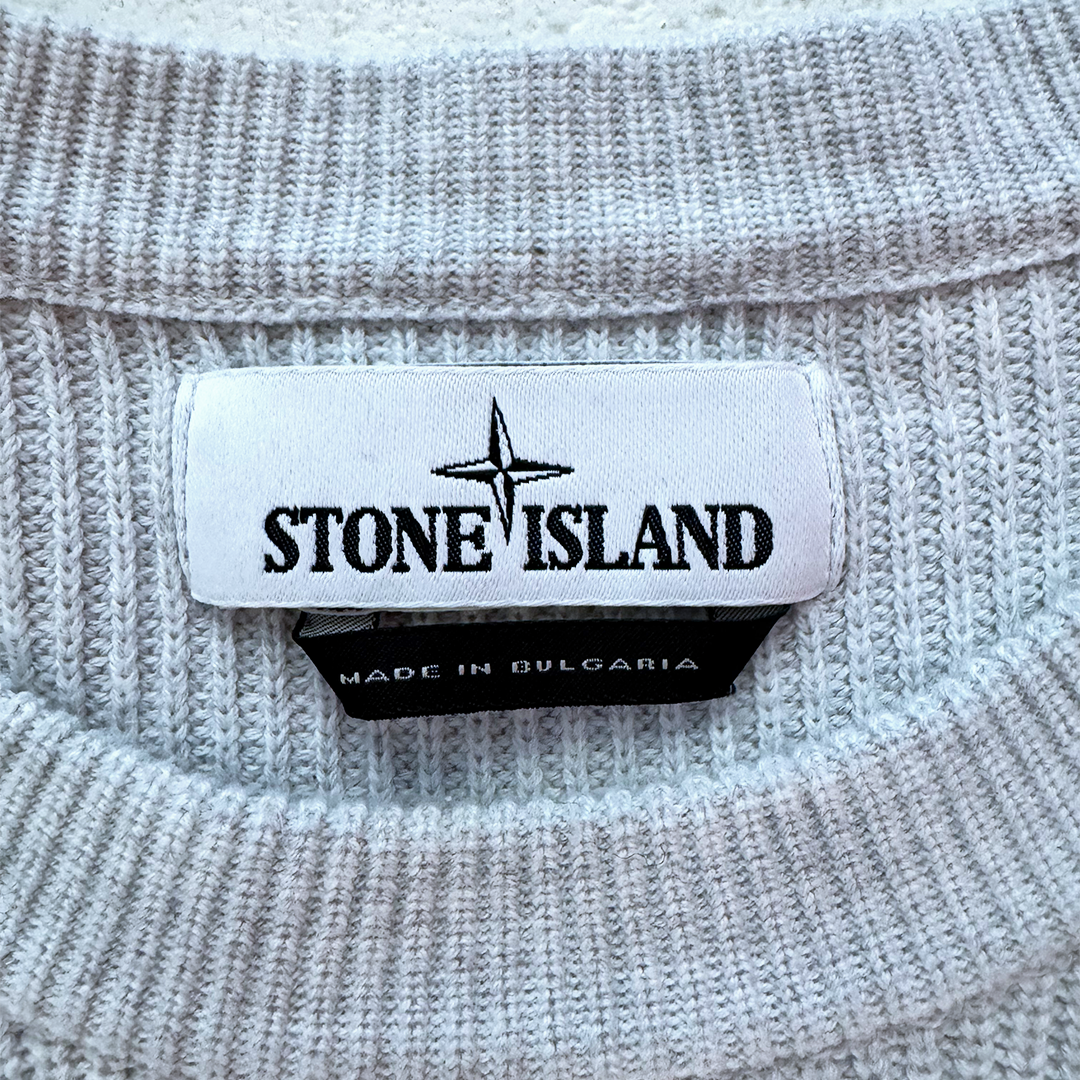 Stone Island Beige Knit Sweater (M)