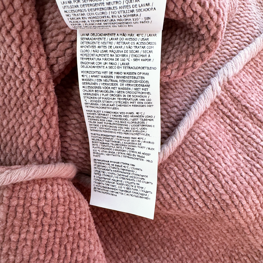 Stone Island Pink Ribbed Sweater (XL)