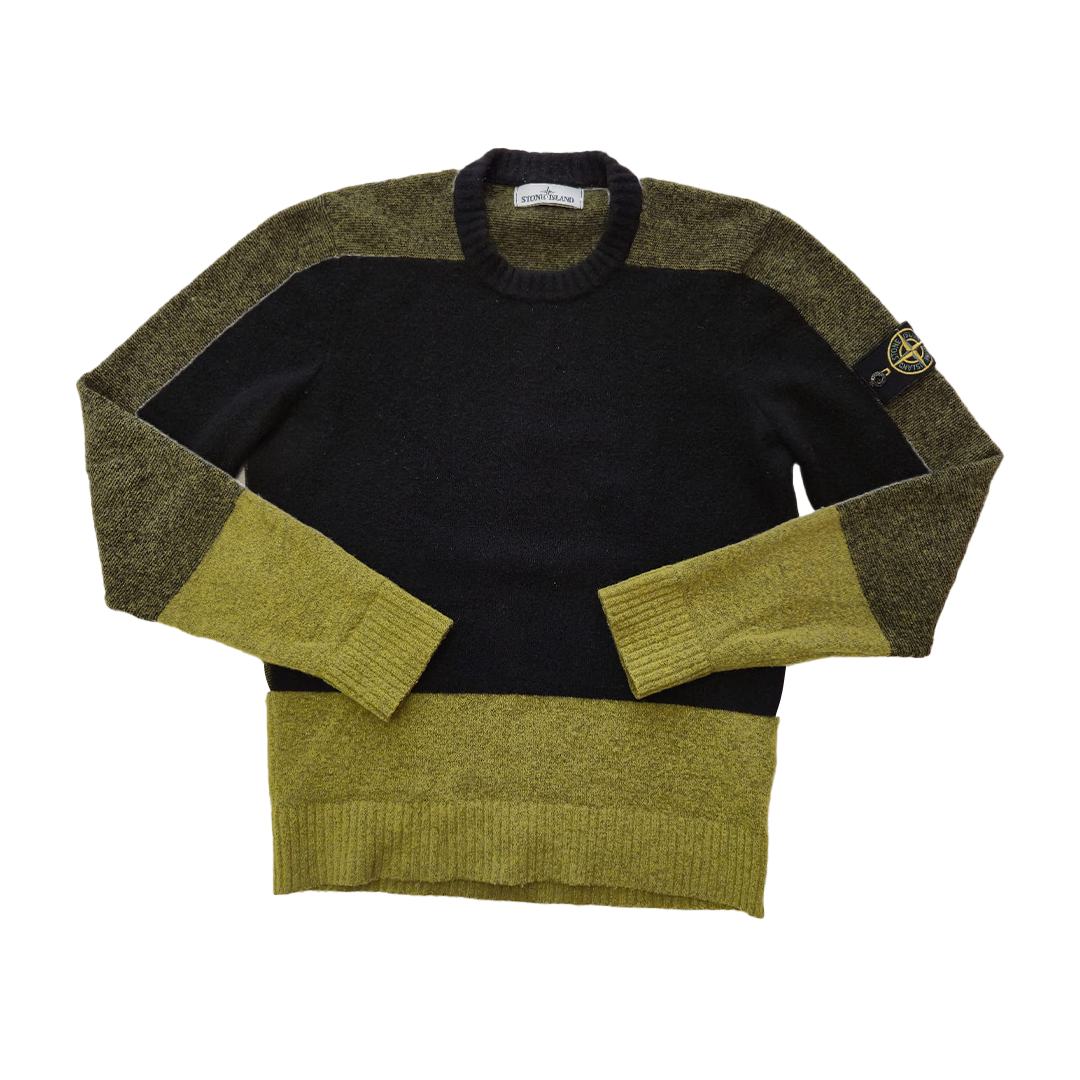Stone Island Multi Colour Block Soft Knit (M)