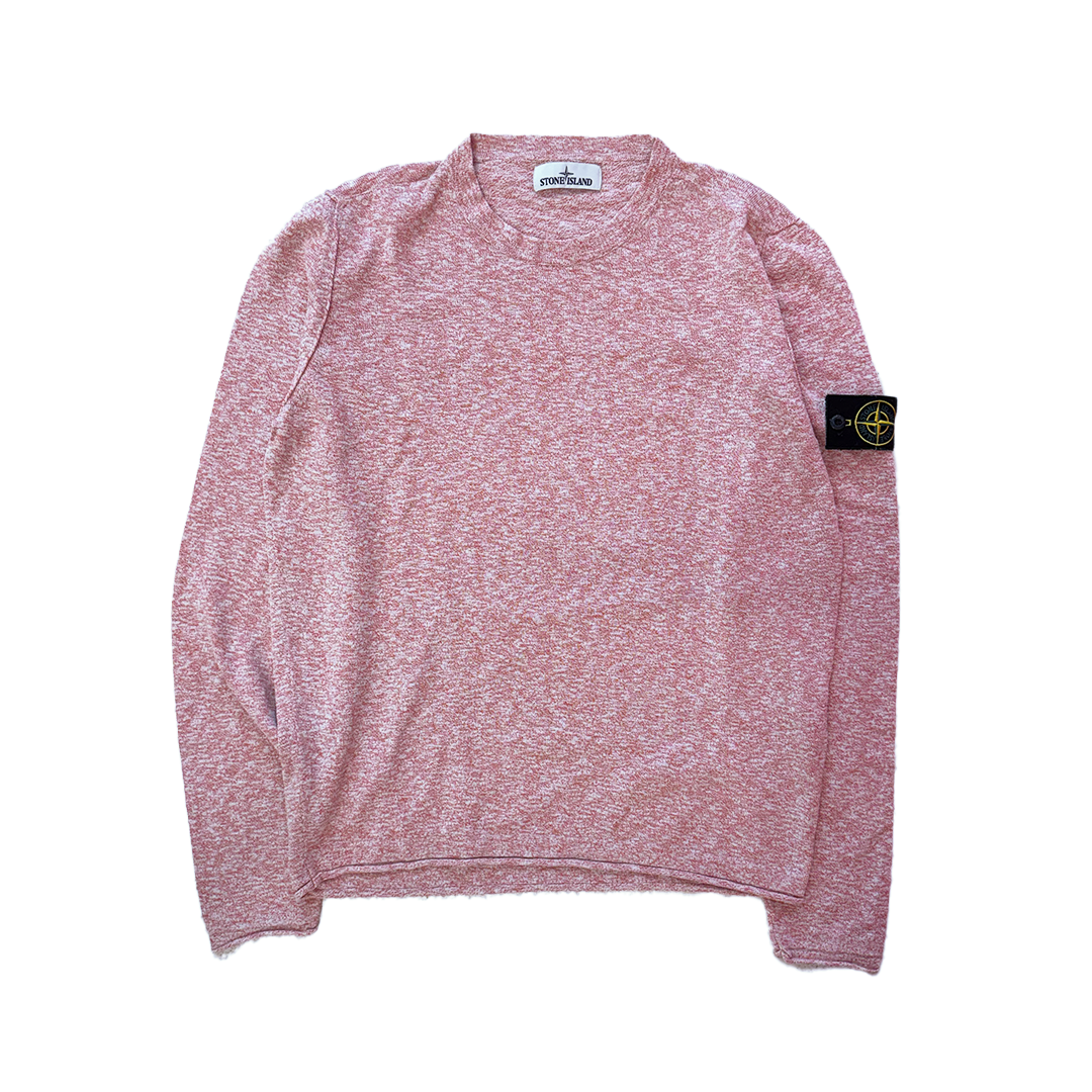Stone Island Pink Long Sleeve (M)