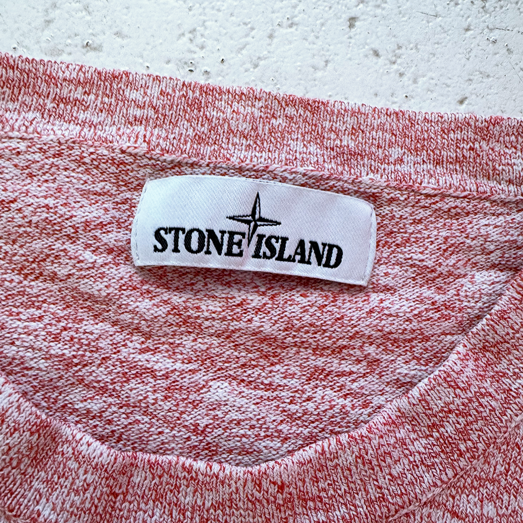 Stone Island Pink Long Sleeve (M)