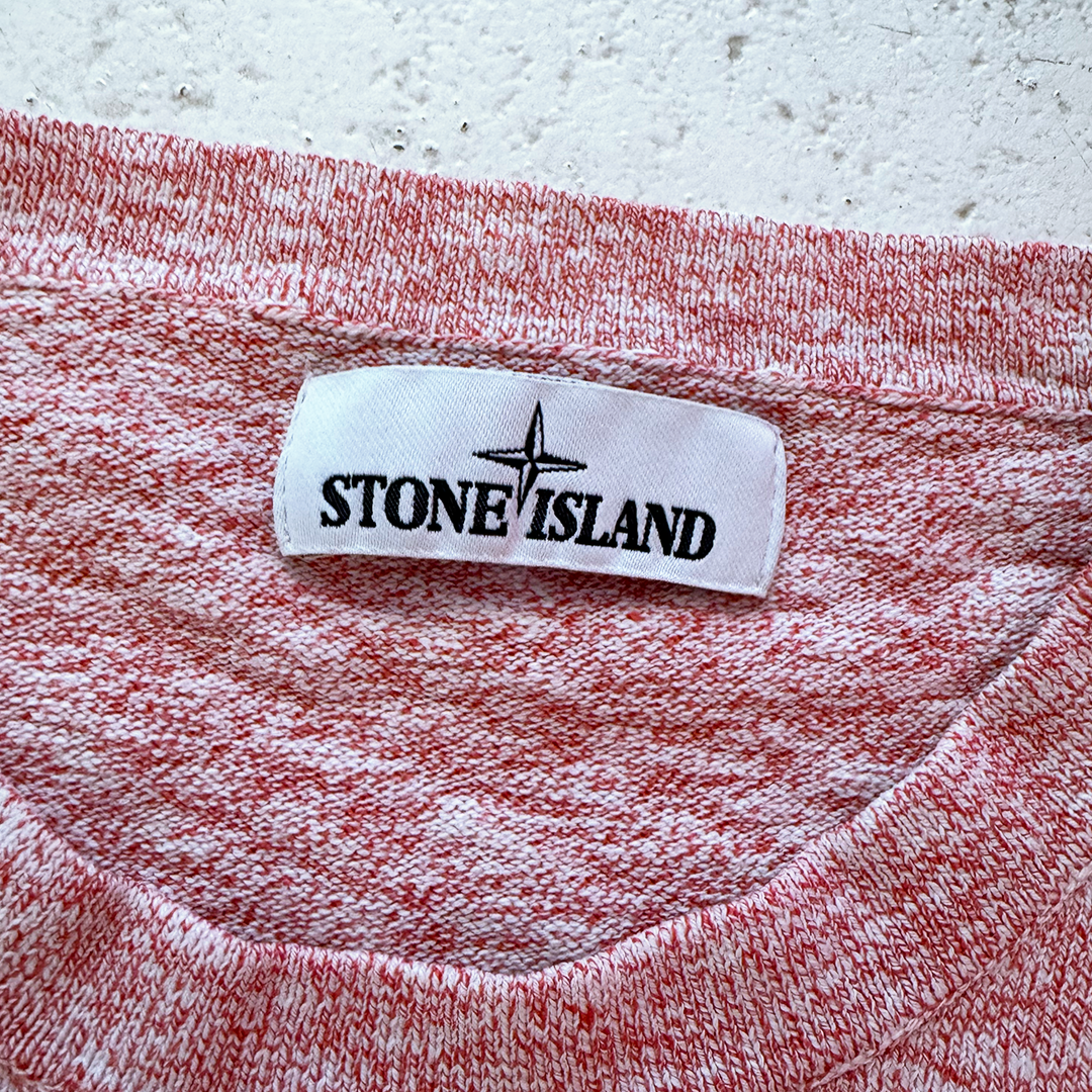 Stone Island Pink Long Sleeve (M)