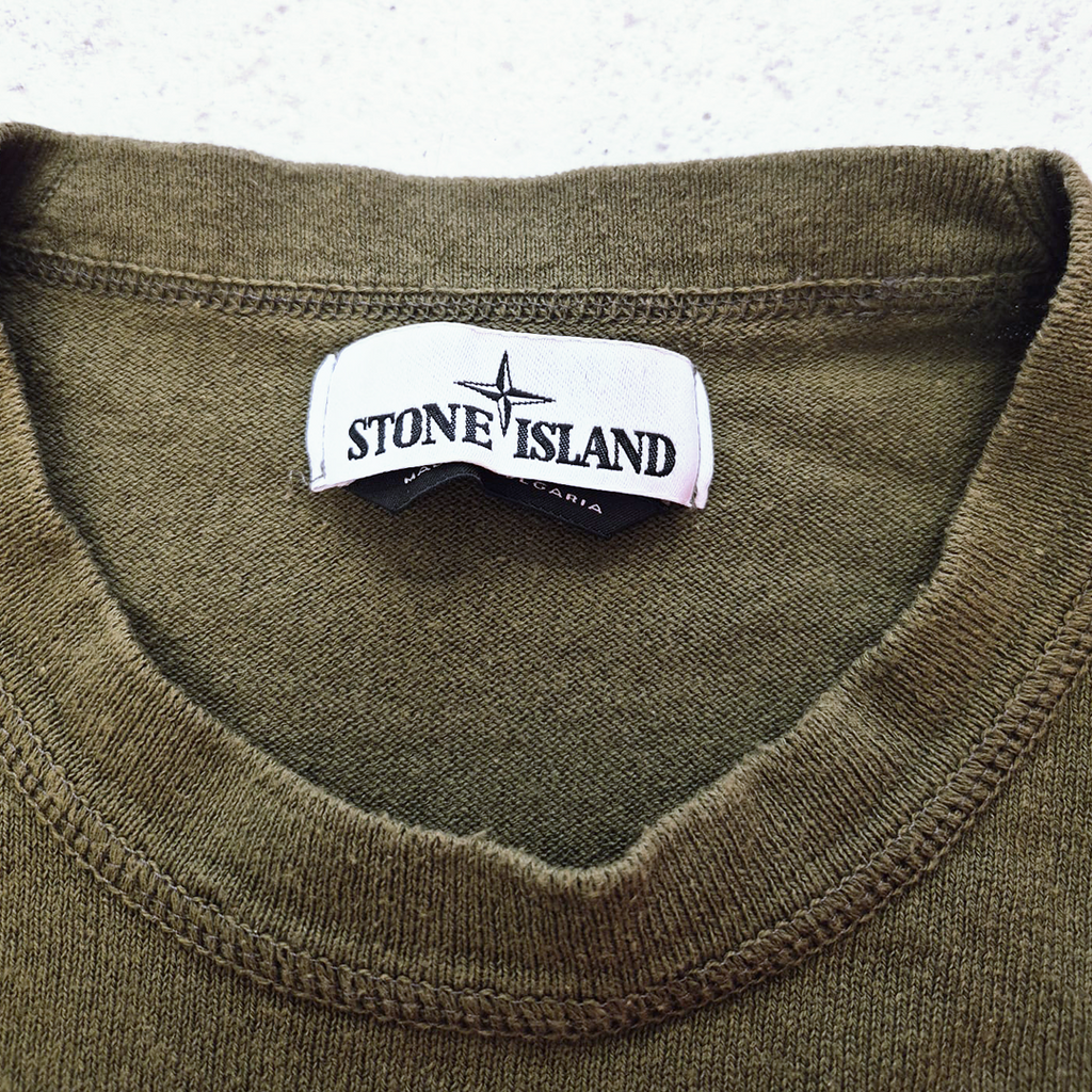 Stone Island Khaki Sweater (L)