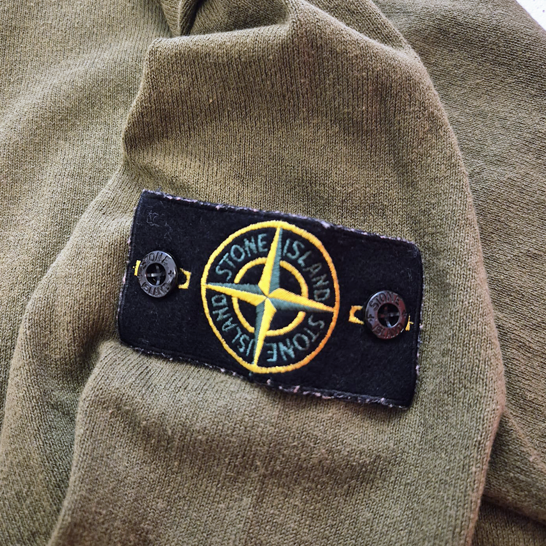 Stone Island Khaki Sweater (L)