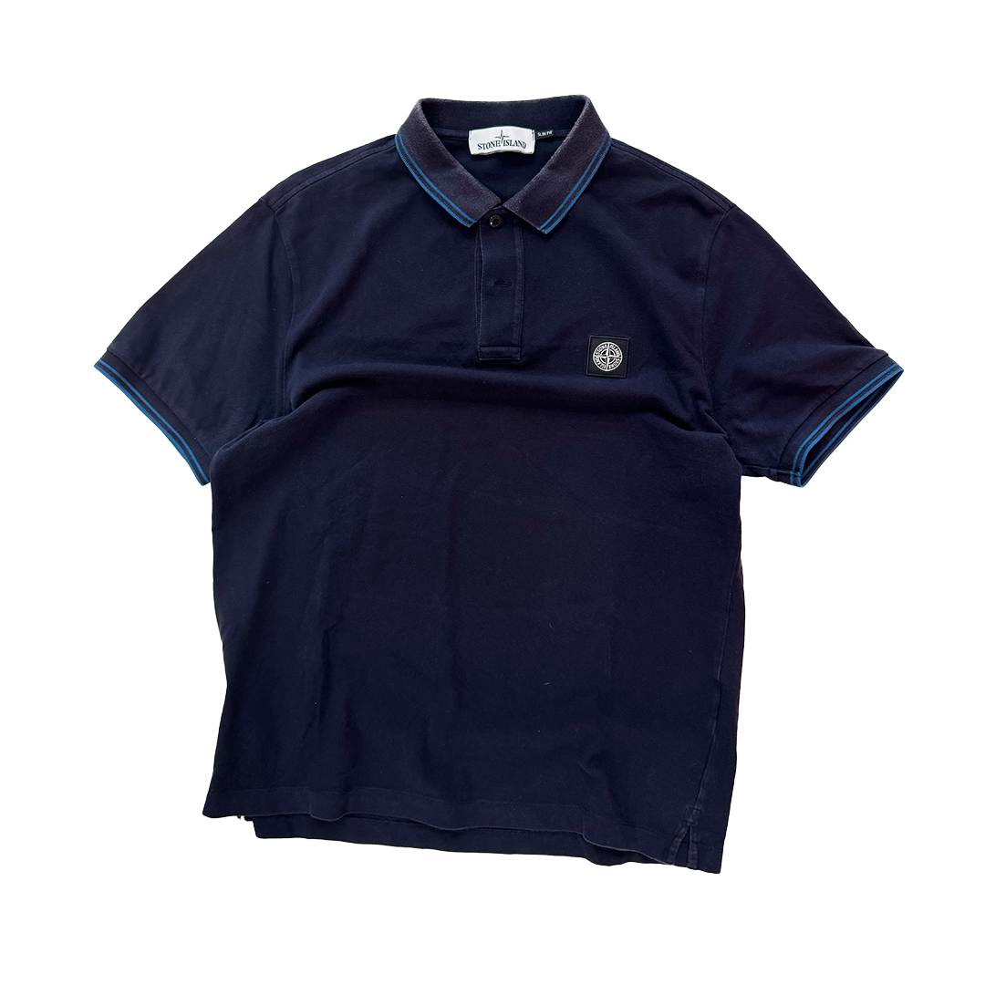 Stone Island Navy Polo (XL)