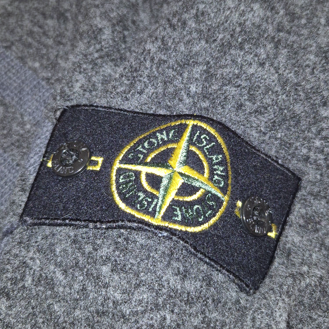 Stone Island Grey Wool Sweater (L)