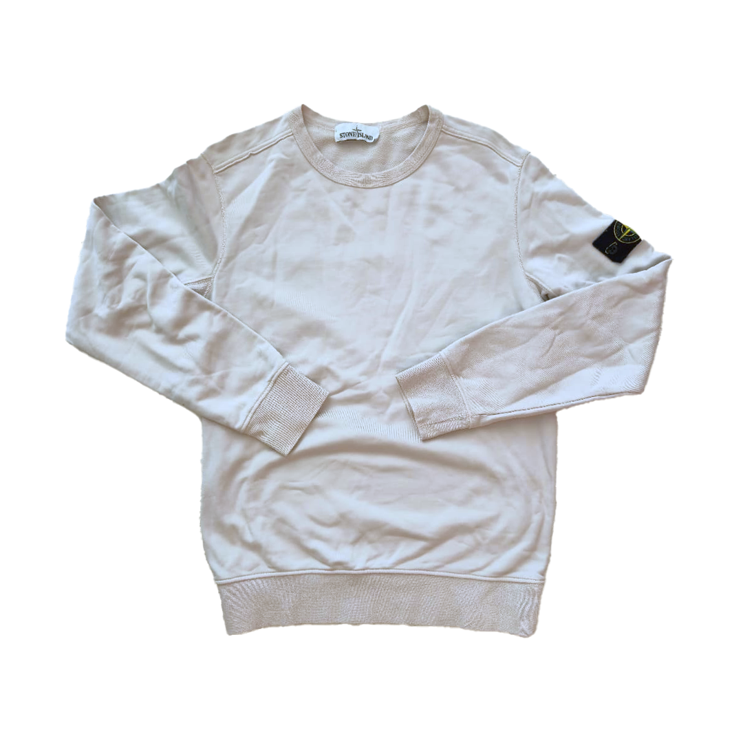 Stone Island White Sweater (M)