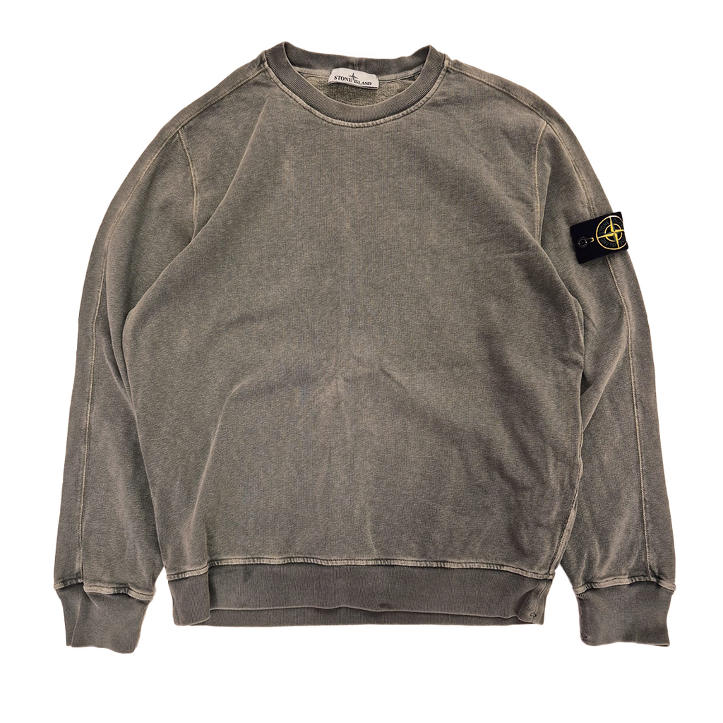 Stone Island Washed Green Sweater (L)