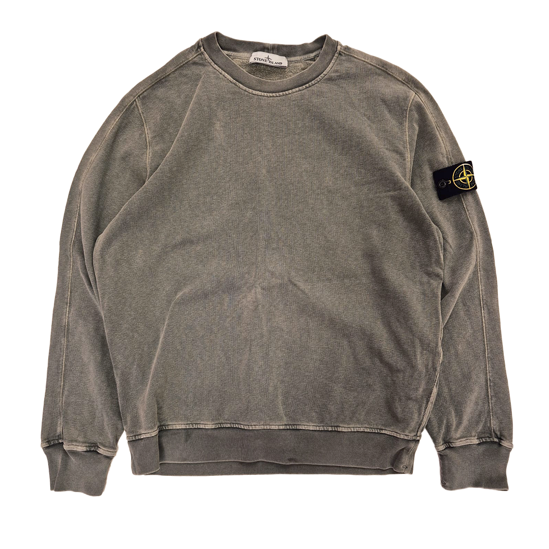 Stone Island Washed Green Sweater (L)