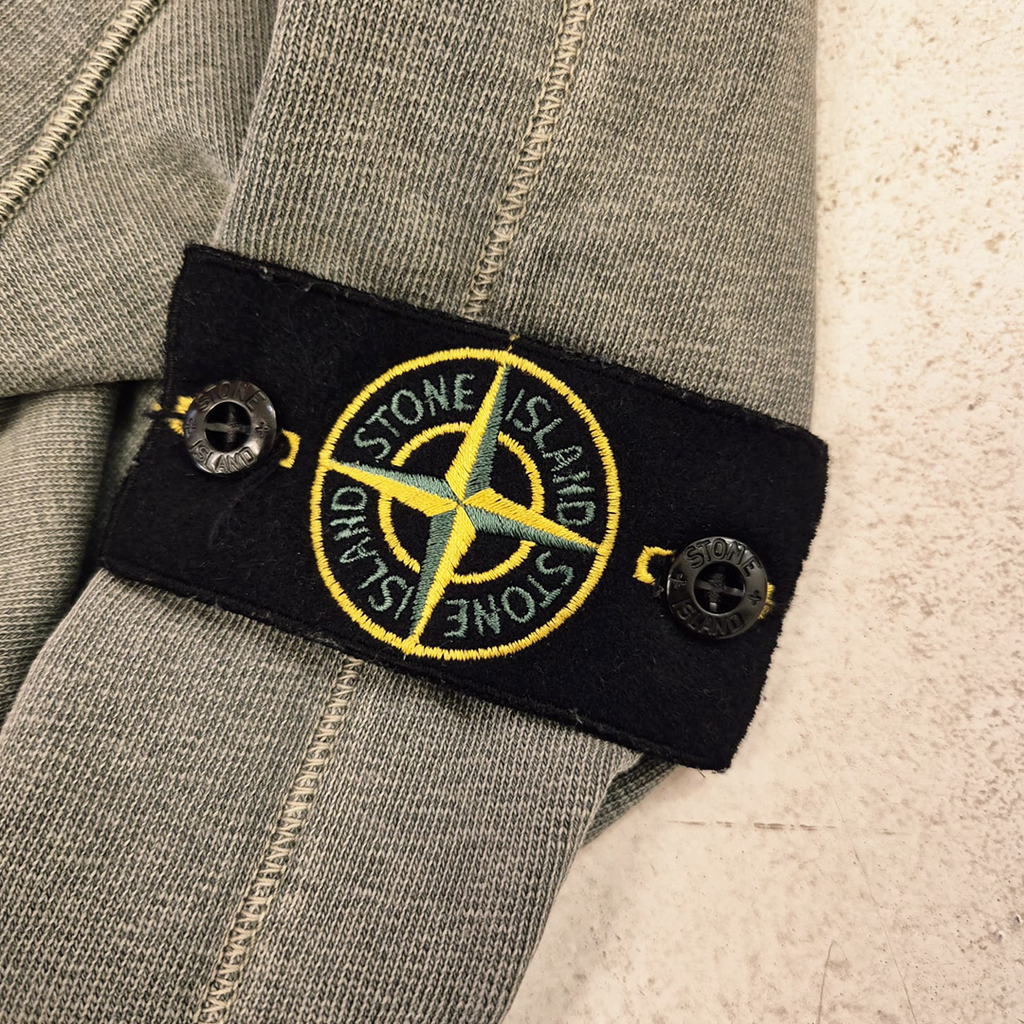 Stone Island Washed Green Sweater (L)