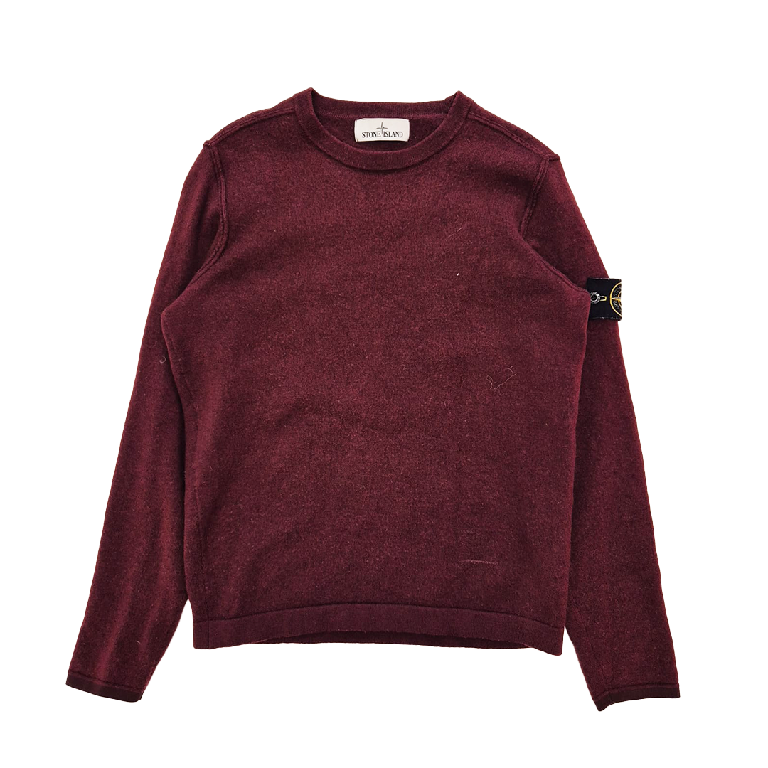 Stone Island Wool Red Sweater (M)