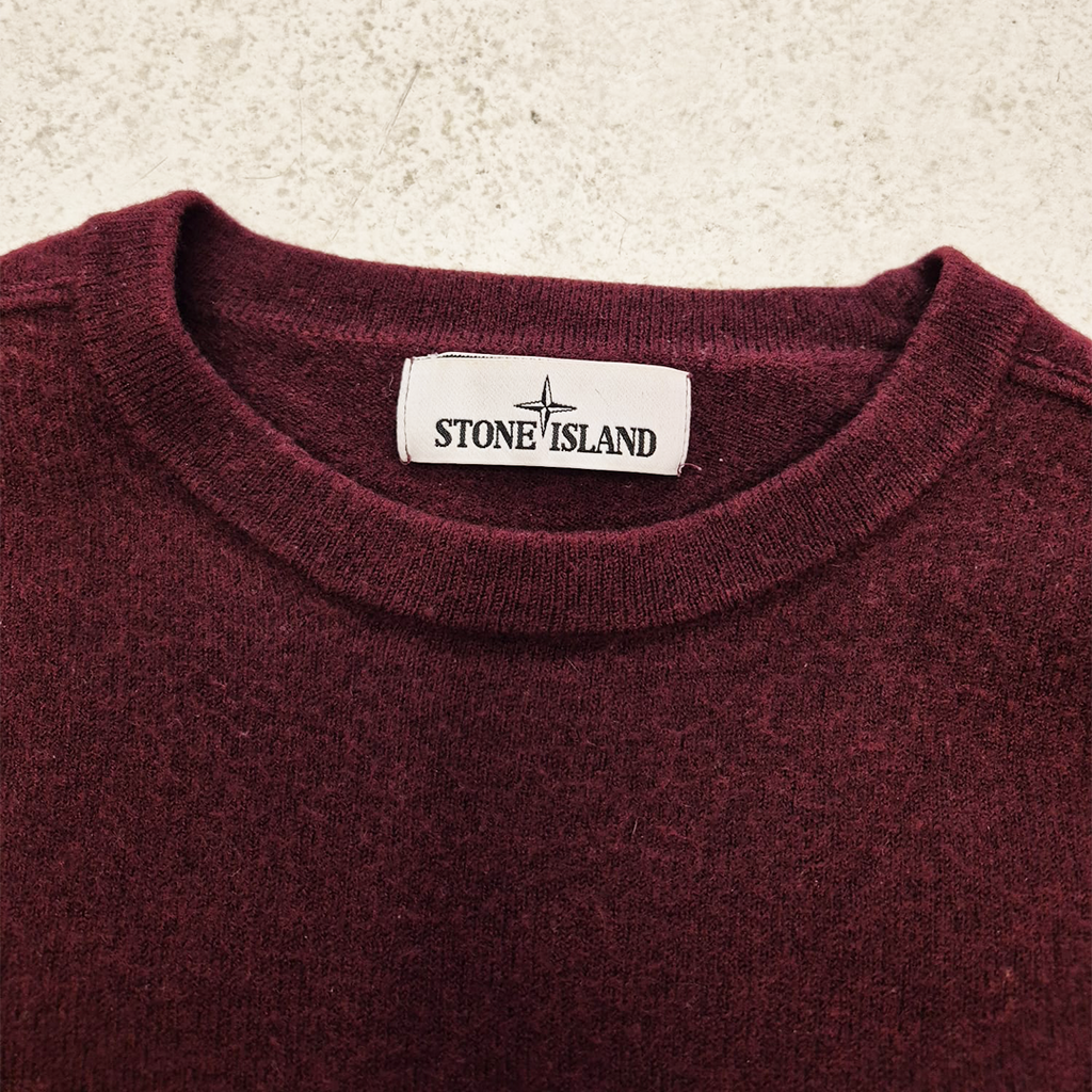 Stone Island Wool Red Sweater (M)