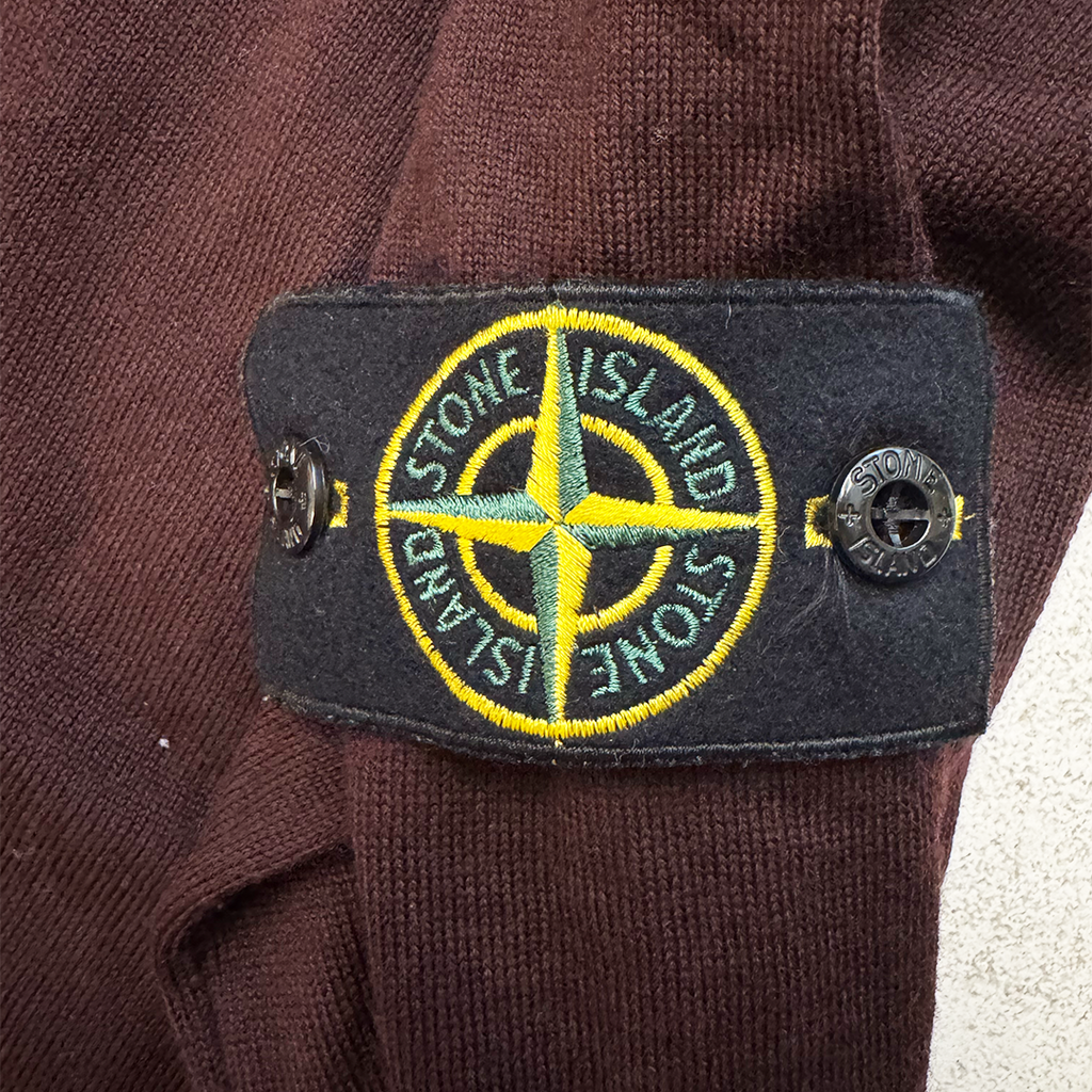 Stone Island Bordeaux Knit Sweater (XXL)