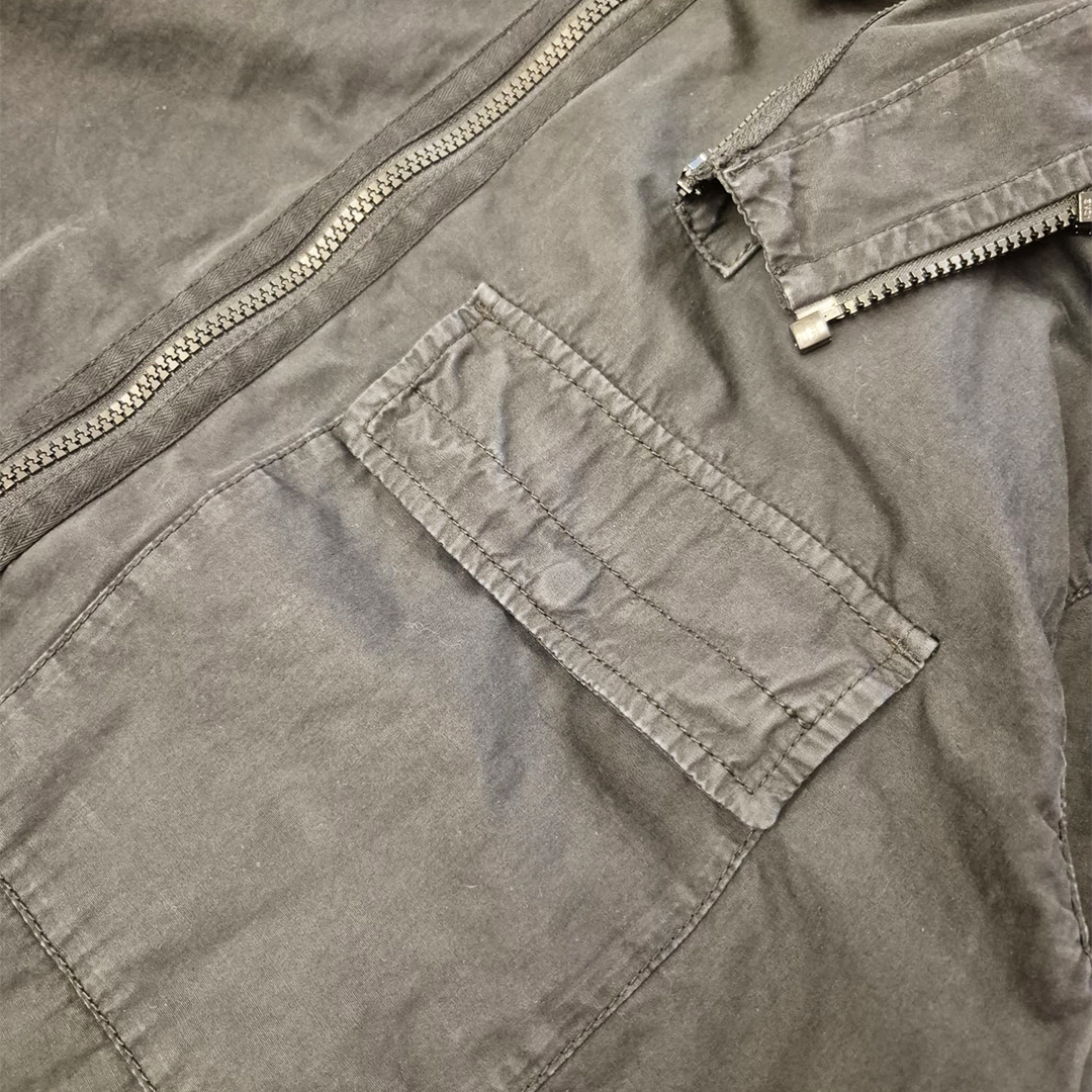 Stone Island Detachable Hoodie Cotton Jacket (XL)