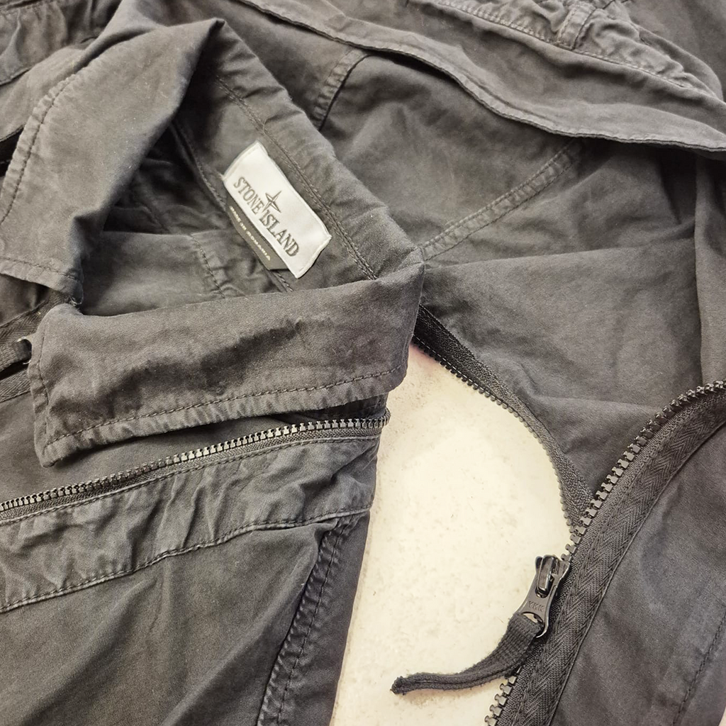 Stone Island Detachable Hoodie Cotton Jacket (XL)
