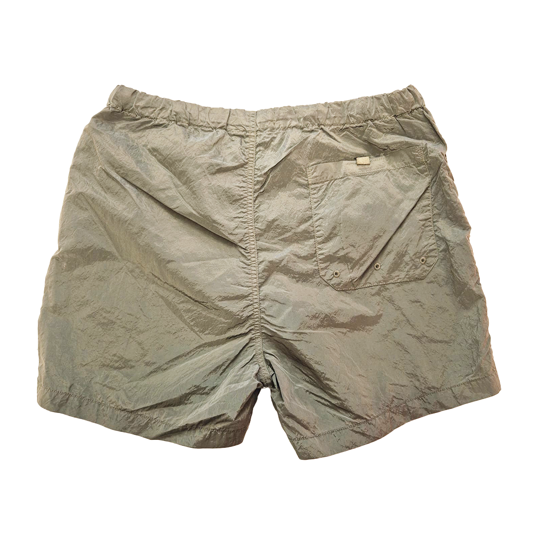 Stone Island Nylon Metal Khaki Swim Short (S)