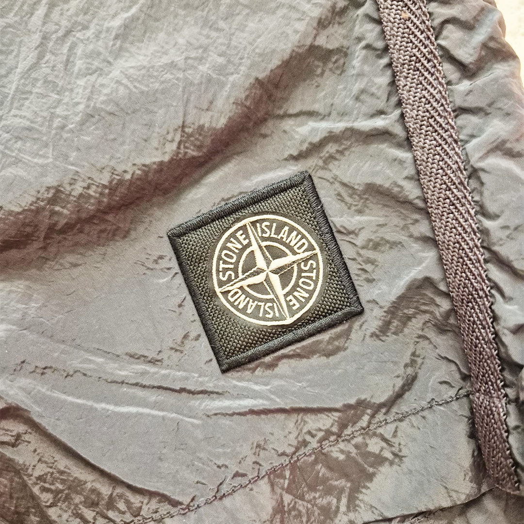 Stone Island Nylon Metal Grey Anthracite Swim Short (S)