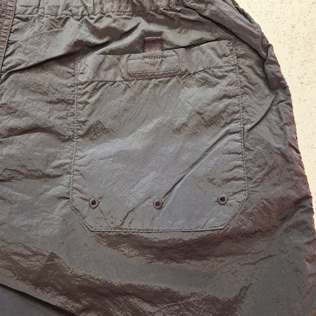 Stone Island Nylon Metal Grey Anthracite Swim Shorts (S)