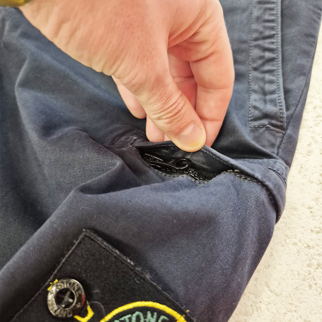 Stone Island Type SK Straight Blue Pants (30)