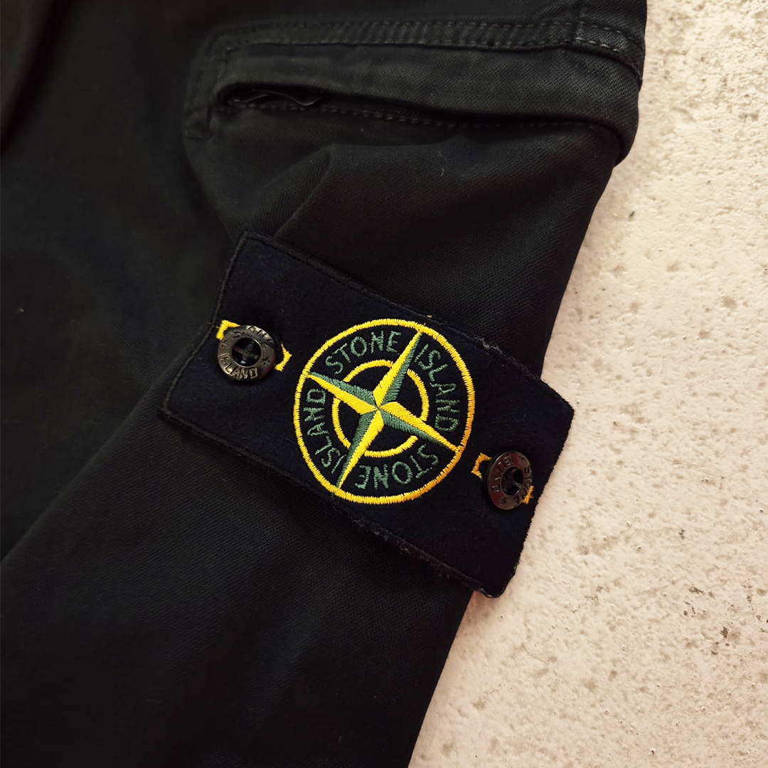 Stone Island Type SK Straight Black Pants (30)