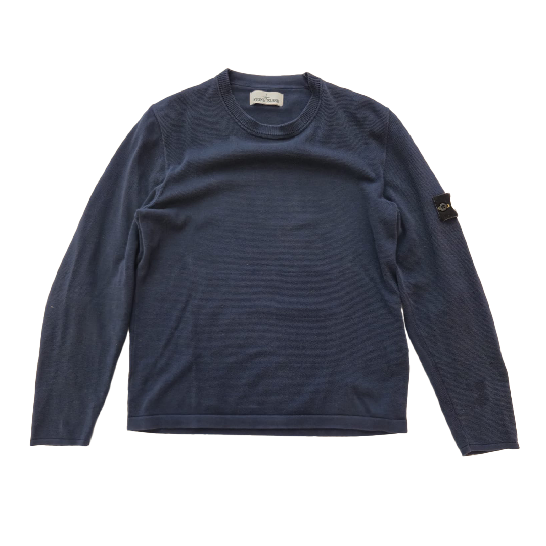 Stone Island Blue Light Knit Sweater (M)