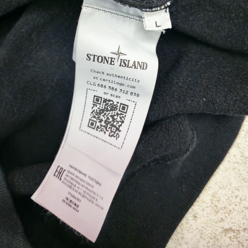 Stone Island Black Sweater (L)