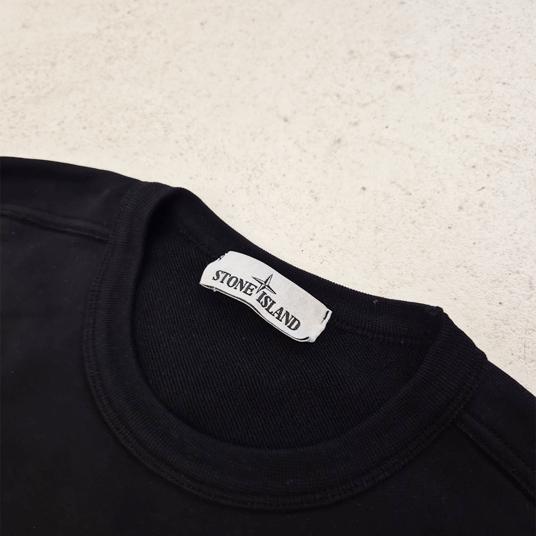 Stone Island Black Sweater (M)