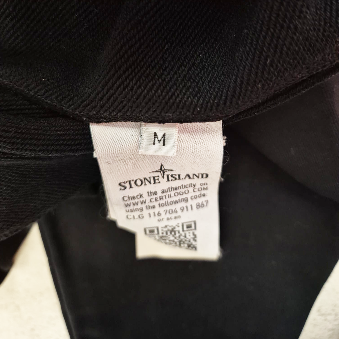 Stone Island Black Sweater (M)