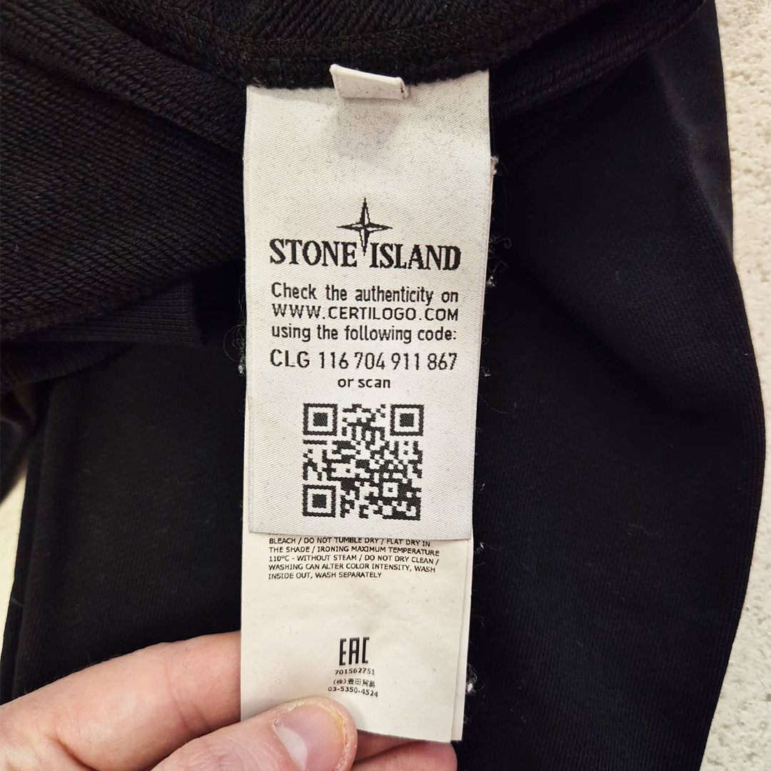 Stone Island Black Sweater (M)