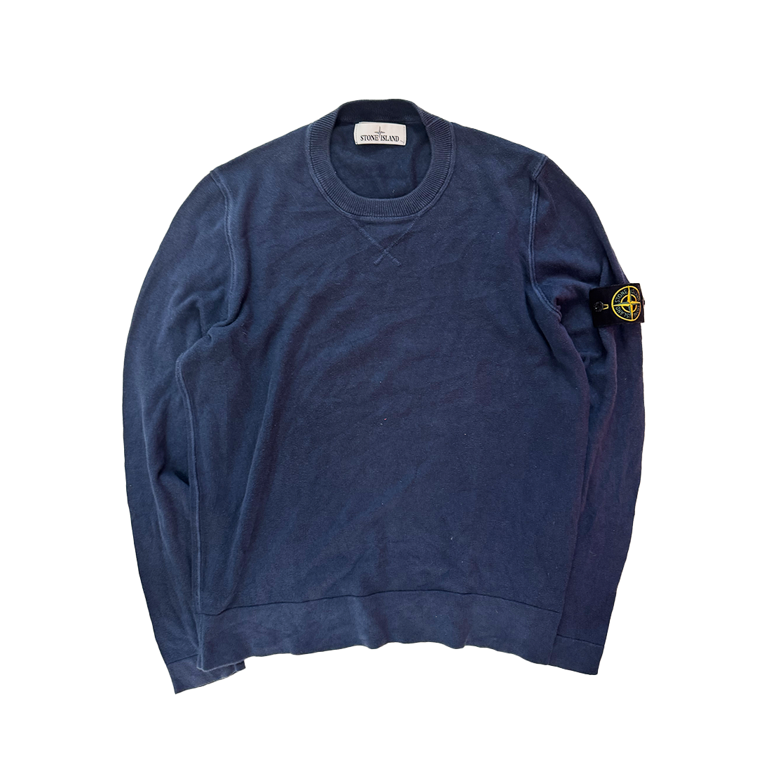 Stone Island Blue Knit Sweater (L)