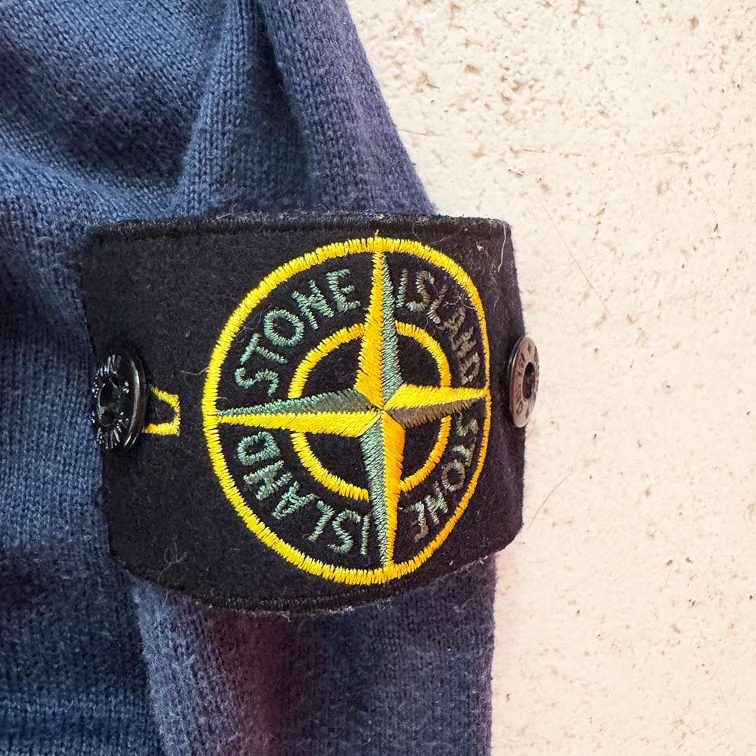 Stone Island Blue Knit Sweater (L)