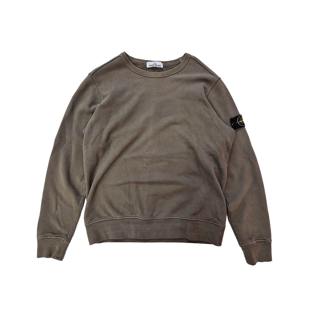 Stone Island Kaki Sweater (L)