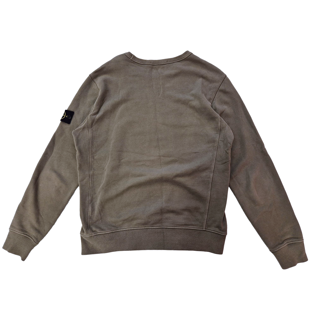 Stone Island Kaki Sweater (L)