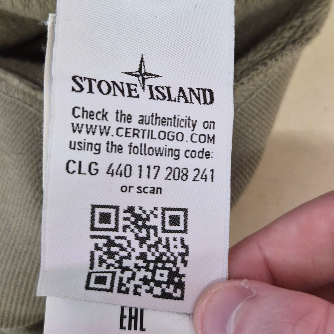 Stone Island Kaki Sweater (L)